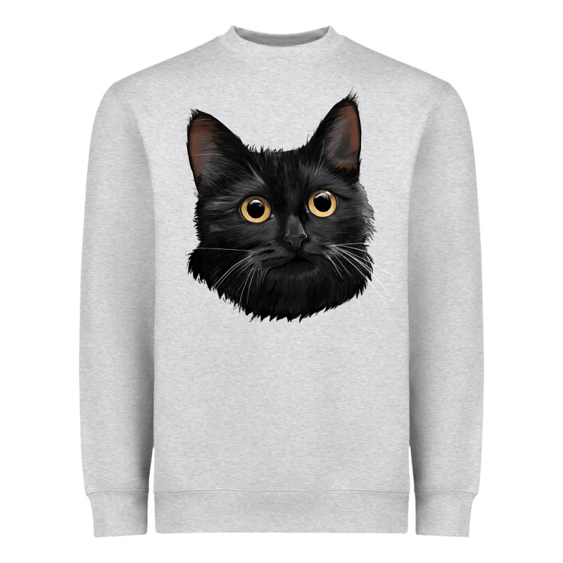 Bombay Cat Face Heavyweight Sweatshirt by LillyAllenDesigns | Teevron
