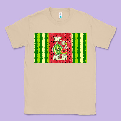 One In A Melon Classic Tee Designed By Tumblerdesignbyshophia