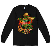 Black Mini cita Long Sleeve Tee - FaDigitalArtStudio
