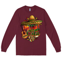Burgundy Mini cita Long Sleeve Tee - FaDigitalArtStudio