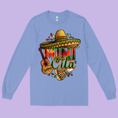 Mini Cita Long Sleeve Tee Designed By Fadigitalartstudio