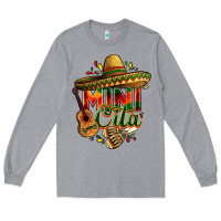 Heather Grey Mini cita Long Sleeve Tee - FaDigitalArtStudio