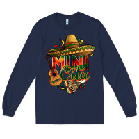 Navy Mini cita Long Sleeve Tee - FaDigitalArtStudio