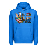 True Royal Happy Easter Y'all Premium Hoodie - CowhideDigitalArt