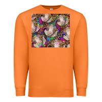 Carrot merino ram tie dye tumbler Premium Sweatshirt - BarkalooDesign