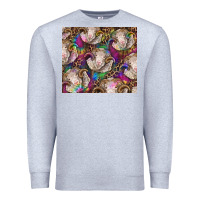 Heather Grey merino ram tie dye tumbler Premium Sweatshirt - BarkalooDesign