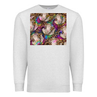 Oatmeal Heather merino ram tie dye tumbler Premium Sweatshirt - BarkalooDesign