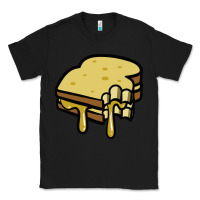 Black foodie t  shirt grilled cheese sandwich t  shirt Classic Tee - longCreatives