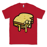 Red foodie t  shirt grilled cheese sandwich t  shirt Classic Tee - longCreatives
