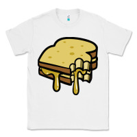 White foodie t  shirt grilled cheese sandwich t  shirt Classic Tee - longCreatives