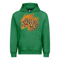 Emerald leopard glitter patch Urban Hoodie - AdoDesignShop