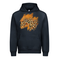 Navy leopard glitter patch Urban Hoodie - AdoDesignShop