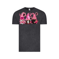Vintage Black breast cancer gnomes Vintage Tee - CowGirlArtShop