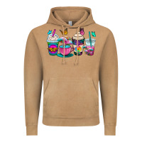 Vintage Camel tie dye coffee cups Vintage Hoodie - OliviaCreatesArt