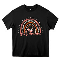 Black girl mama western leopard rainbow Heavy Core Tee - JahusDesignShop