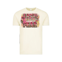 Vintage Arctic faith over fear breast cancer 12 inches 300 dpi Vintage Tee - CowGirlArtShop