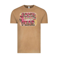 Vintage Camel faith over fear breast cancer 12 inches 300 dpi Vintage Tee - CowGirlArtShop