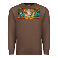 Chestnut merino ram license plate Premium Sweatshirt - BarkalooDesign