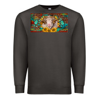 Smoke merino ram license plate Premium Sweatshirt - BarkalooDesign