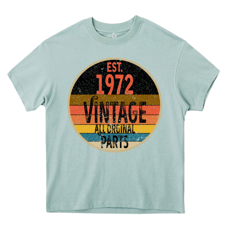 Est. 1972 Made In 1972 All Original Parts All Orginal Parts Heavy Core Tee by Bettercallsaul | Teevron