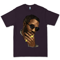 Plum black man Premium Tee - NancyCooperArtShop