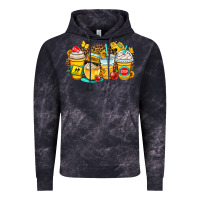 Cloud Black school bus coffee cups Vintage Hoodie - OliviaCreatesArt