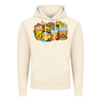 Vintage Artic school bus coffee cups Vintage Hoodie - OliviaCreatesArt
