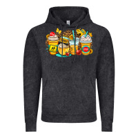 Vintage Black school bus coffee cups Vintage Hoodie - OliviaCreatesArt
