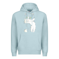 Blue Mist tuxedo cat t  shirt tuxedo cat t  shirt Premium Hoodie - longCreatives