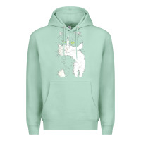 Seafoam tuxedo cat t  shirt tuxedo cat t  shirt Premium Hoodie - longCreatives