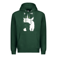 Sports Green tuxedo cat t  shirt tuxedo cat t  shirt Premium Hoodie - longCreatives