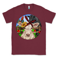 Christmas Charolais Calf Black Angus Bull And Roos Classic Tee | Teevron