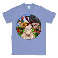 Colony Blue Christmas Charolais Calf Black Angus Bull And Roos Classic Tee - RanaPortraitStore