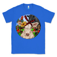 True Royal Christmas Charolais Calf Black Angus Bull And Roos Classic Tee - RanaPortraitStore