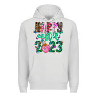 Dove Grey Happy Easter Premium Hoodie - CowhideDigitalArt