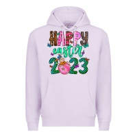 Lilac Happy Easter Premium Hoodie - CowhideDigitalArt