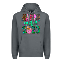 Rock Happy Easter Premium Hoodie - CowhideDigitalArt