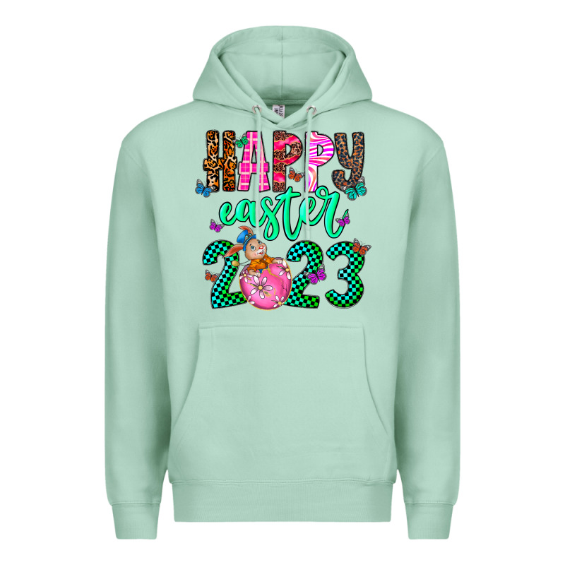 Happy Easter Premium Hoodie by CowhideDigitalArt | Teevron