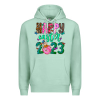 Seafoam Happy Easter Premium Hoodie - CowhideDigitalArt