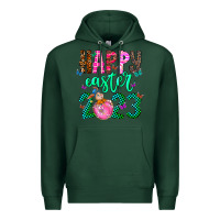 Sports Green Happy Easter Premium Hoodie - CowhideDigitalArt
