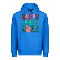 True Royal Happy Easter Premium Hoodie - CowhideDigitalArt
