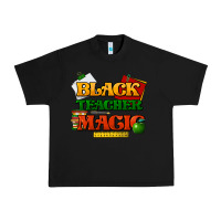 Black Black Teacher magic Urban Heavy Tee - HowdyJamesFarm