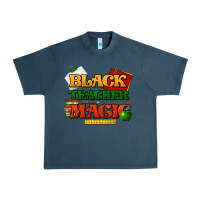 Midnight Navy Black Teacher magic Urban Heavy Tee - HowdyJamesFarm