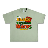 Oil Green Black Teacher magic Urban Heavy Tee - HowdyJamesFarm