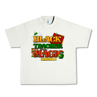 Pistachio Black Teacher magic Urban Heavy Tee - HowdyJamesFarm