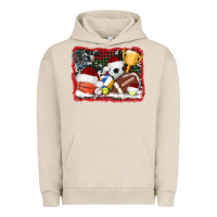 Pigment French Oak christmas sports background Urban Hoodie - AdoDesignShop