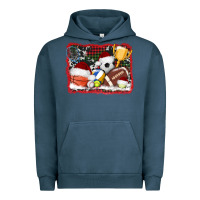 Pigment Midnight Navy christmas sports background Urban Hoodie - AdoDesignShop