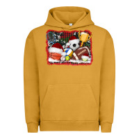 Pigment Peanut Butter christmas sports background Urban Hoodie - AdoDesignShop