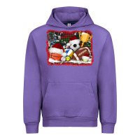 Tulip christmas sports background Urban Hoodie - AdoDesignShop