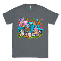 Charcoal Heather Easter gnomies with truck Easter Day Classic Tee - HowdyJamesFarm